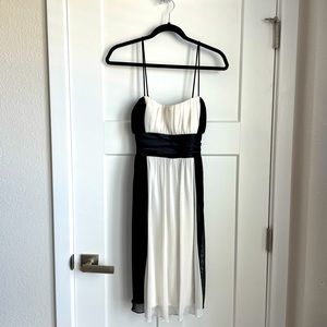 Black & White Flowy Dress